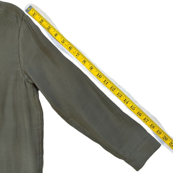 Madewell Tunic Dress in Olive Green Modal Blend, Sz S, EUC - Picture 8 of 12